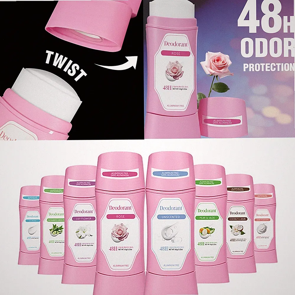 1Pcs Body Fragrance Cream Long Lasting Fragrance Solid Antiperspirants Portable