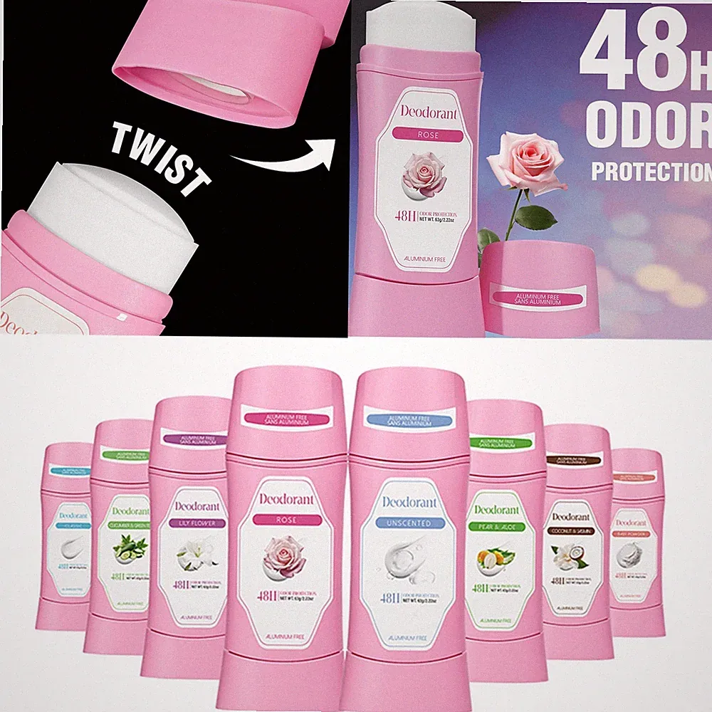 1Pcs Solid Antiperspirants Preventing Body Odor Body Fragrance Cream Portable