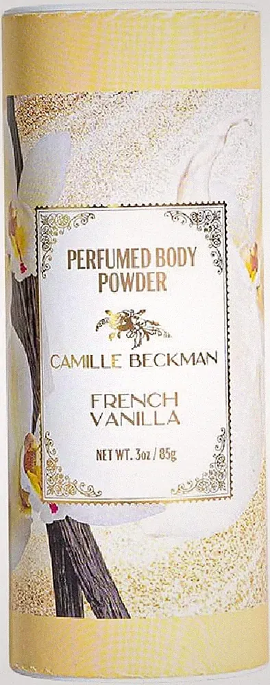 French Vanilla Scented Talc-Free Body Powder, Perfumed Dusting Powder, 3 Ounce