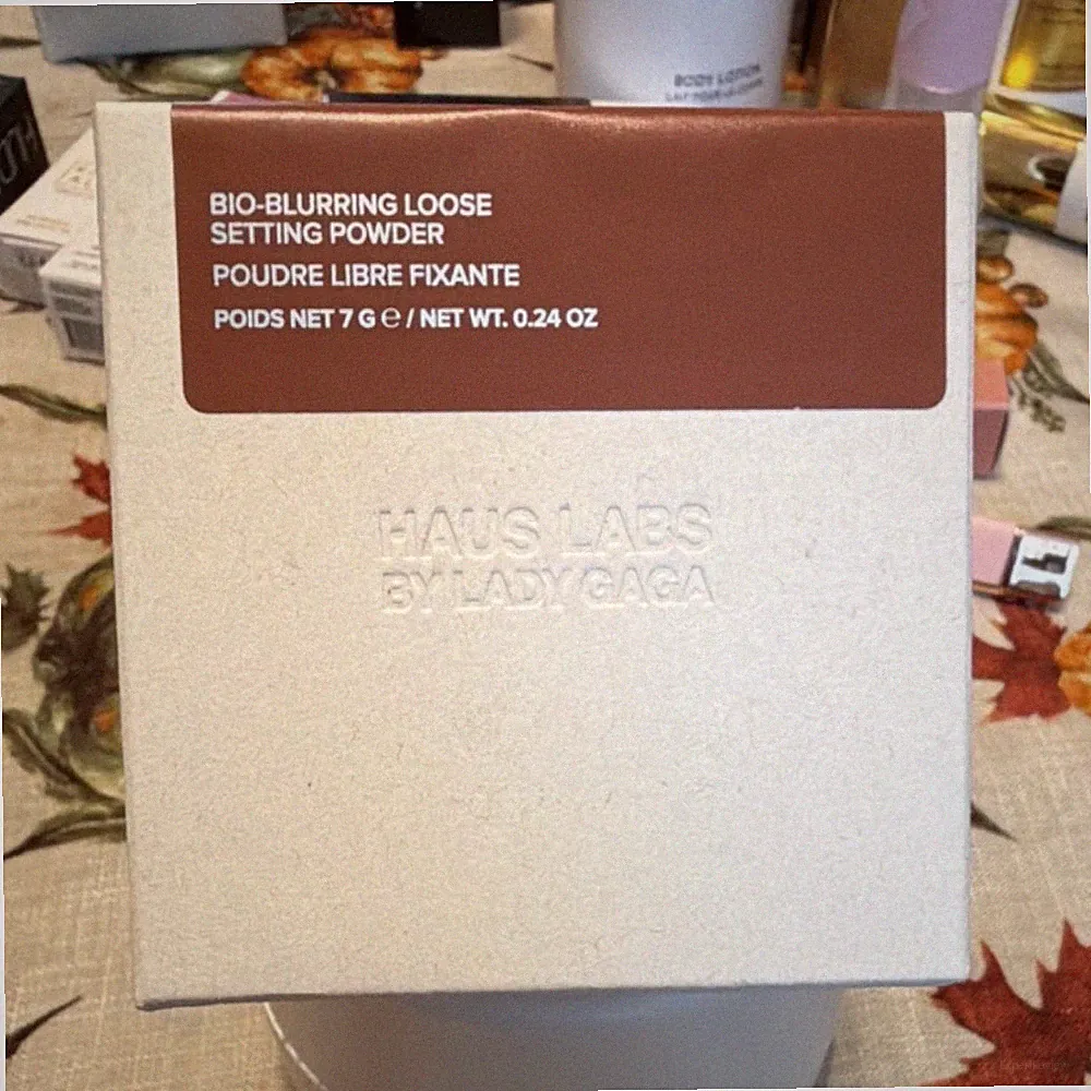 Haus Labs Bio-Blurring Loose Setting Powder Talc-Free Cocoa 0.24 oz