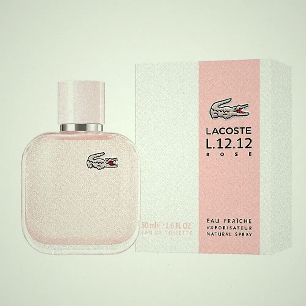 Lacoste L.12.12 Rose Eau Fraiche Eau de Toilette Spray 3.4 Oz