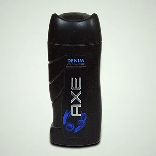 NEW DENIM AXE COLOGNE TALC COOL FRAGRANCE 100 GRAM WITH FREE WORLDWIDE SHIPPING