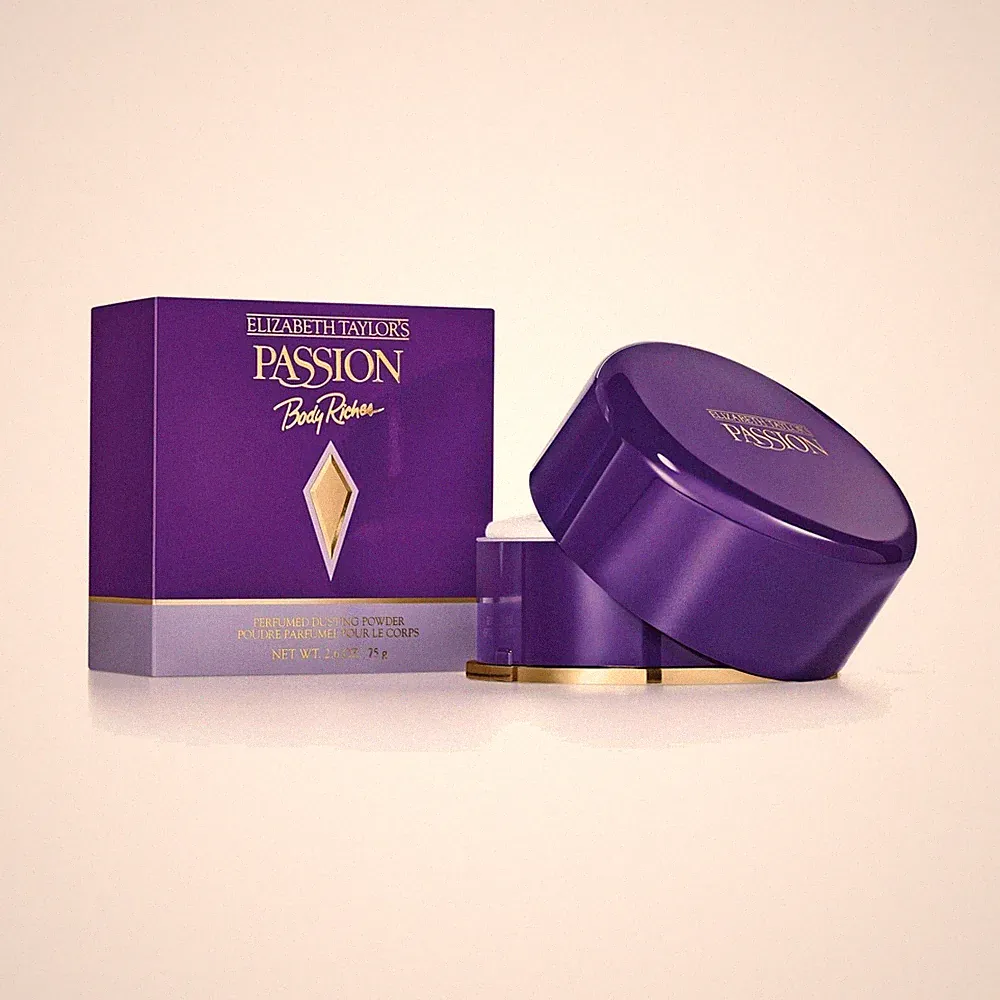 Sensual Women's Body Powder - Passion Eau De Parfum, 2.6 Oz for Lasting Allure