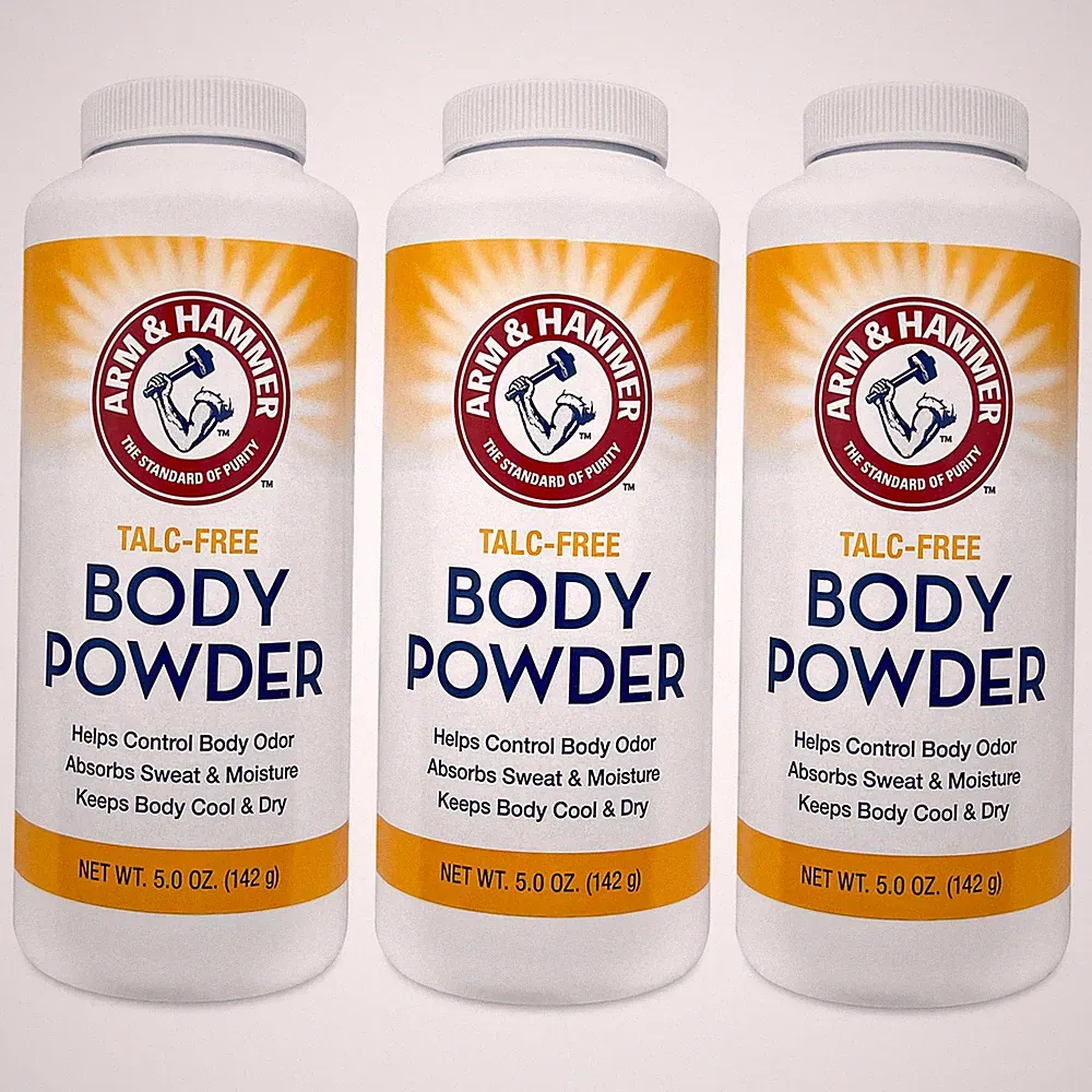 Talc-Free Body Powder for Odor Sweat & Moisture (3 5 Ounce (Pack of 3)