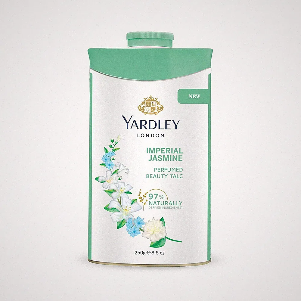 Yardley London Jasmine Perfumed Talcum Powder - 250 g. 8.8 Ounce (Pack of 1)